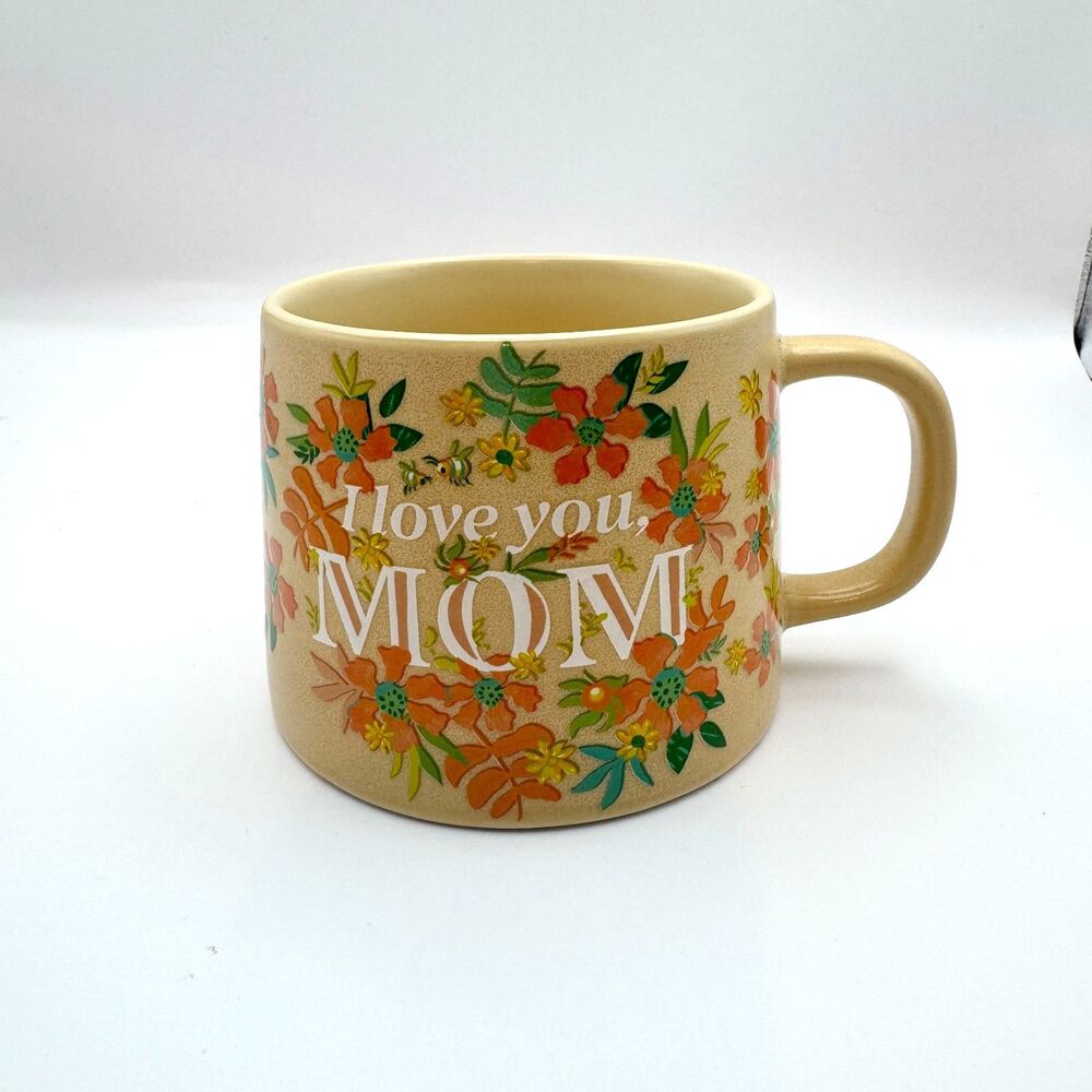 Starbucks 2025 LATAM I Love You Mom Mug Unique Shape